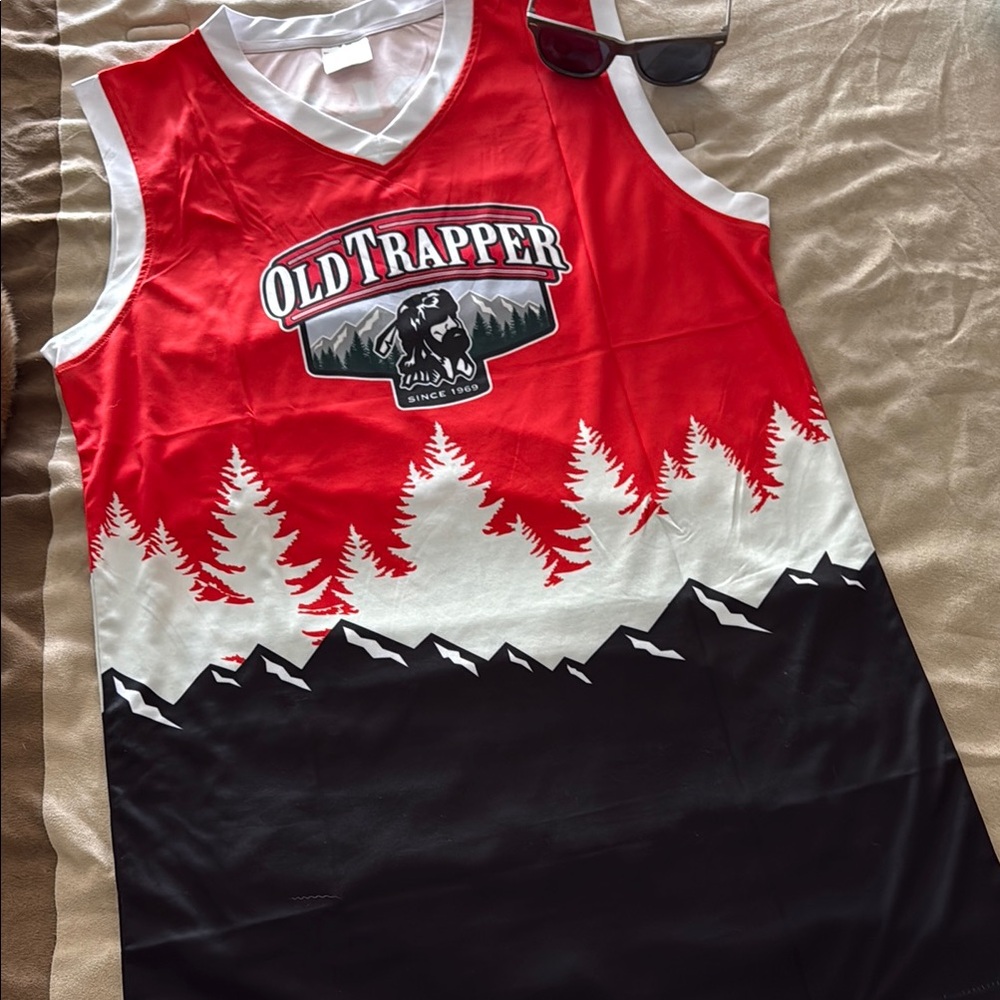 NEW OLD TRAPPER BASKETBALL JERSEY